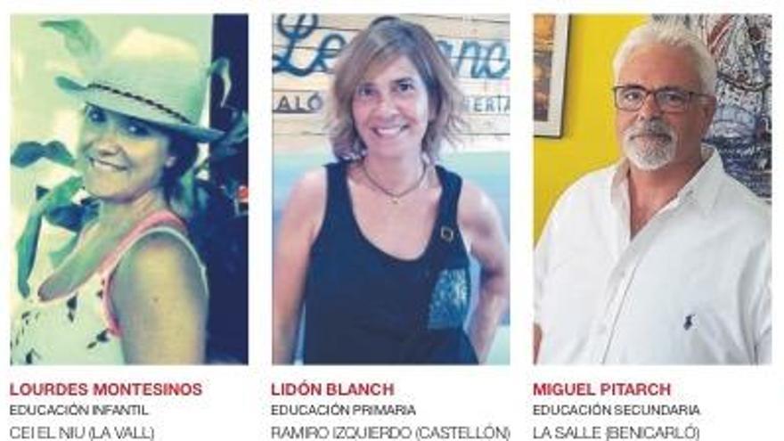Cinco profesores castellonenses, nominados a mejor docente de España por su innovación