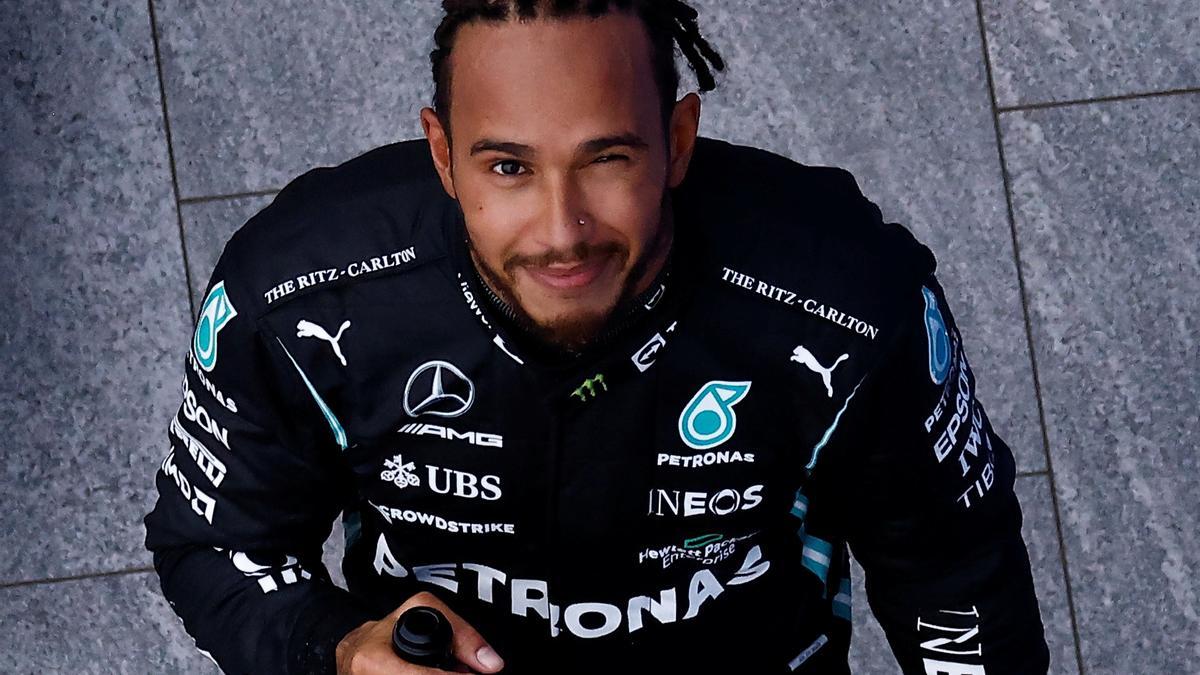 The seven-time world champion, Lewis Hamilton.