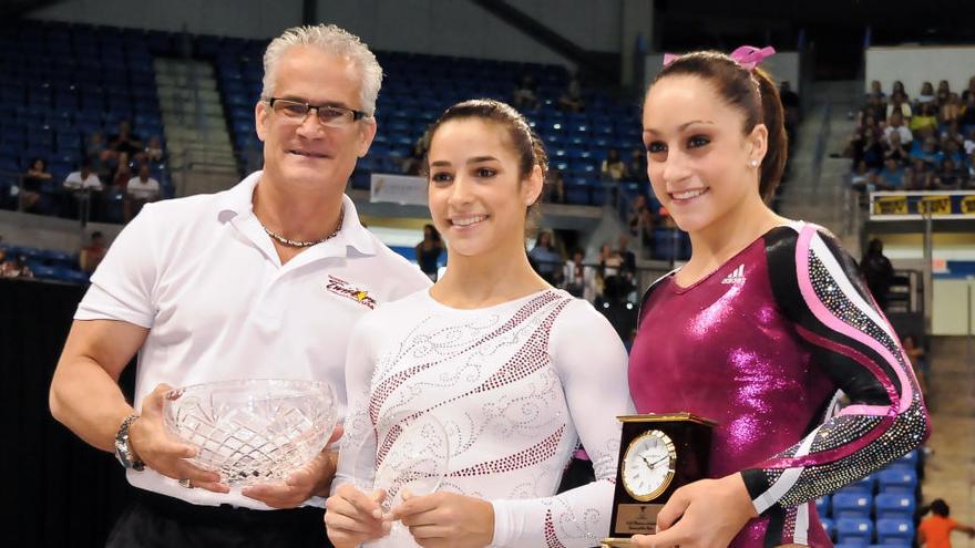 El exentrenador del equipo femenino olímpico de gimnasia de EEUU John Geddert.