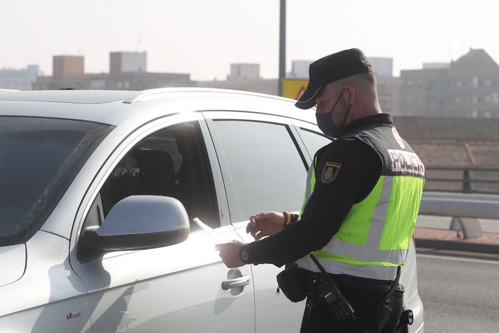 Controles en el cuarto cierre perimetral de la ciudad de València