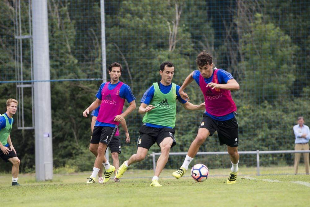 Entrenamiento del Real Oviedo