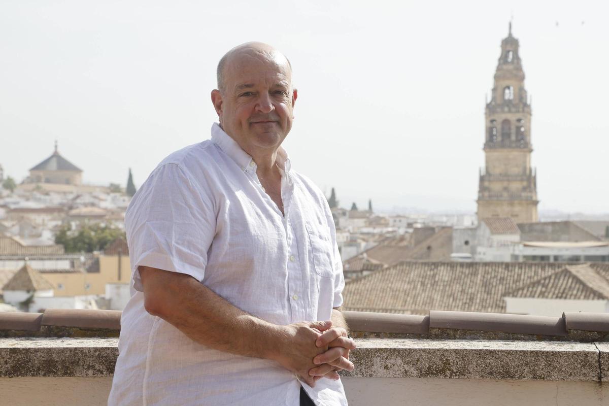 Rafael de Cabo, durante una reciente visita a Córdoba.