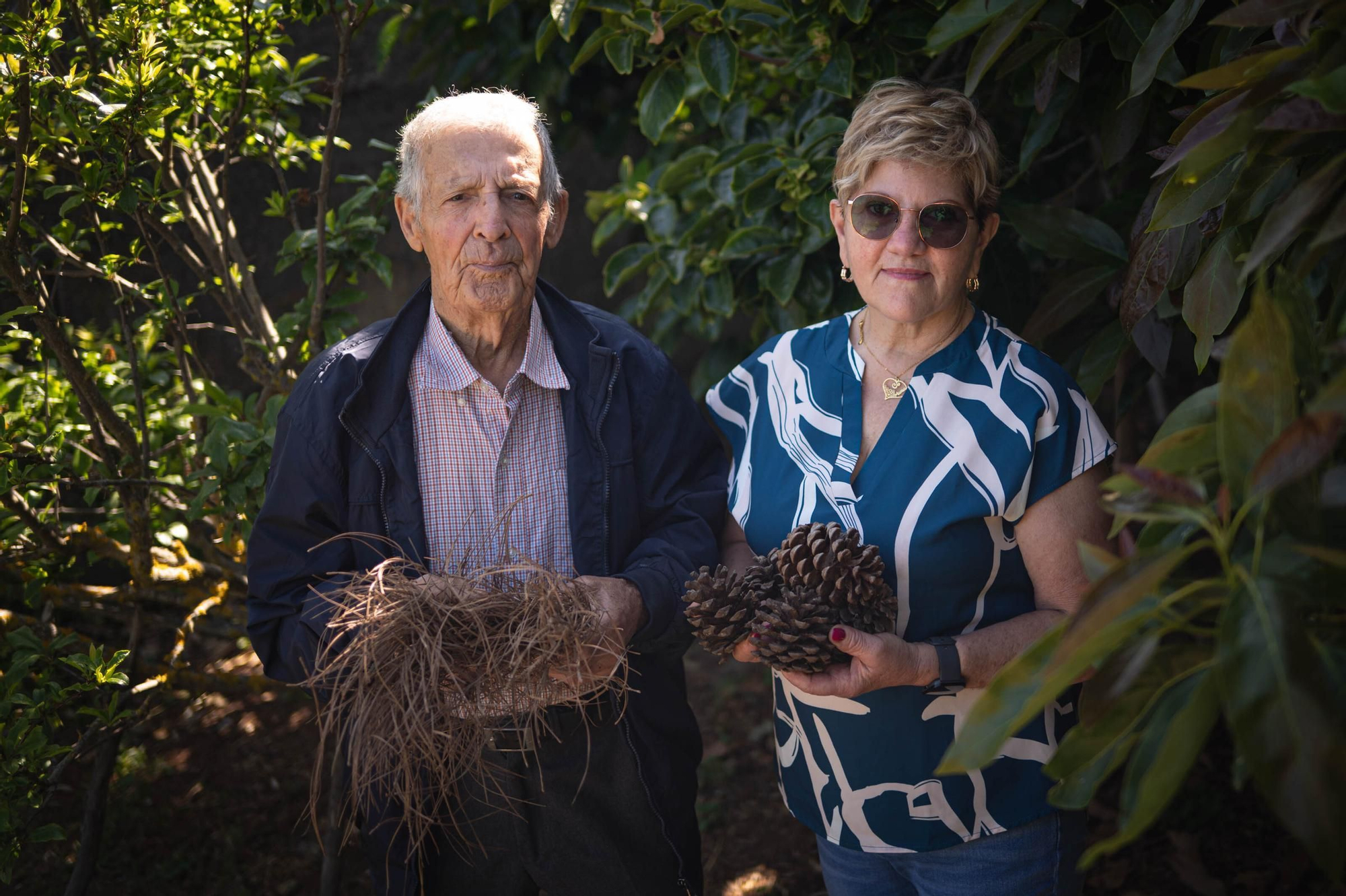 Ana Josefina y Toribio Delgado, pinocheros de Tenerife