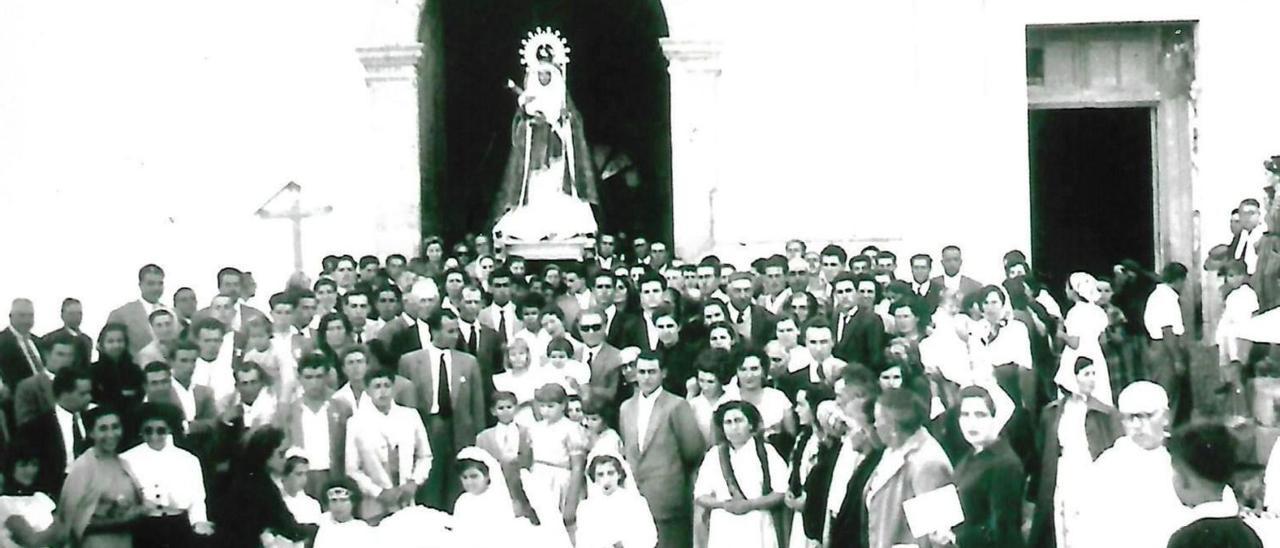 Bendición de la Virgen de Nuestra Señora de La Candelaria de La Vera.