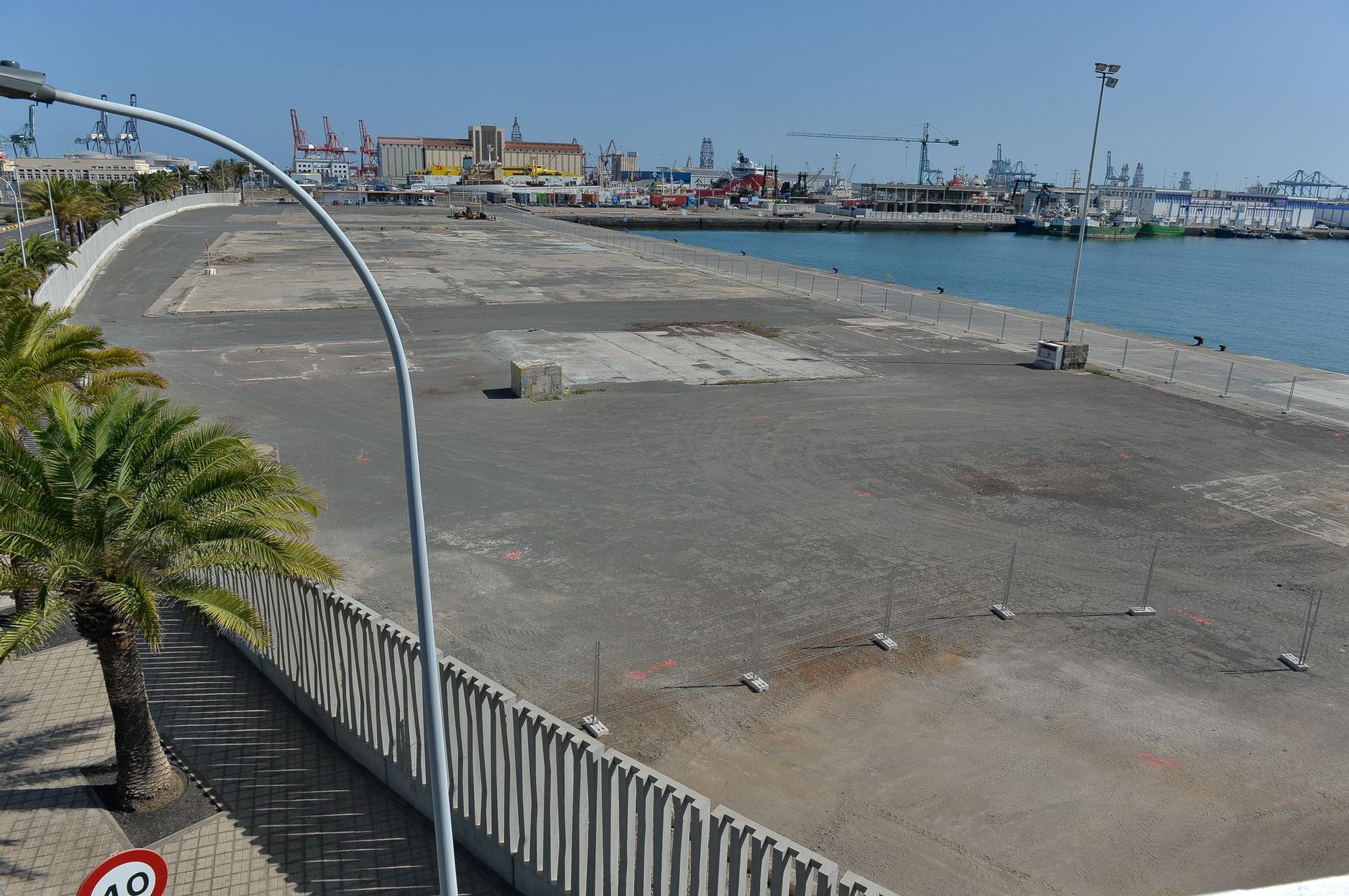 Lugar donde estarán los talleres de yates en Las Palmas de Gran Canaria