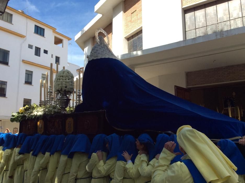 Procesión en el Colegio de Gamarra.