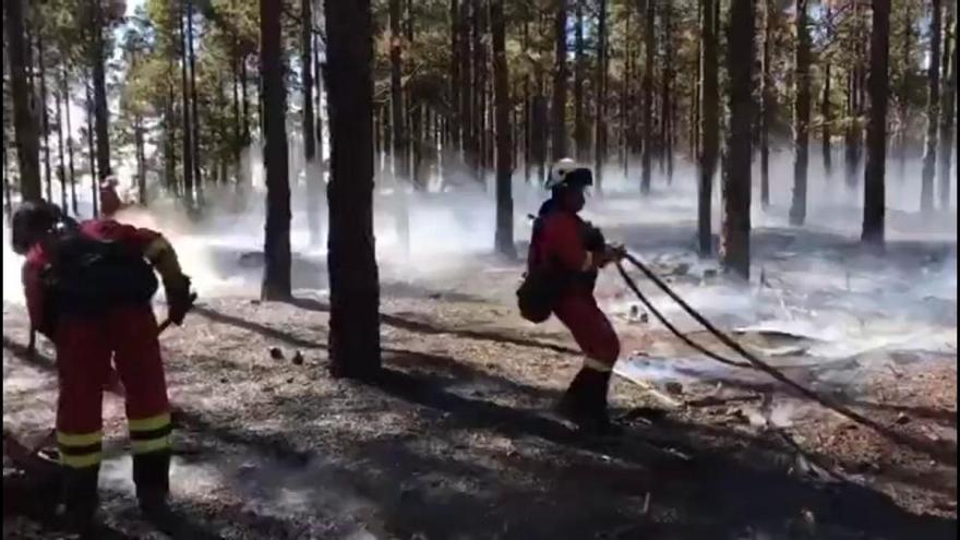 El Cabildo forma a los militares para prevenir y sofocar incendios