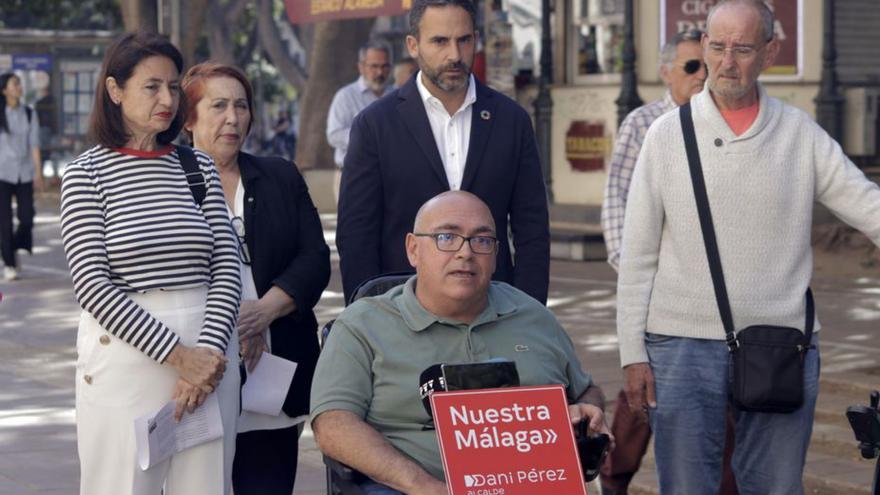 Pérez se reunió con la Agrupación Málaga Sostenible.