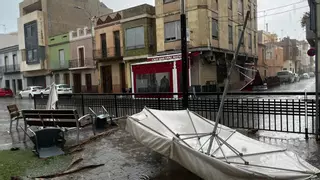 Los efectos de la dana en Castellón: desastre generalizado en Nules y "tornado" en Moncofa