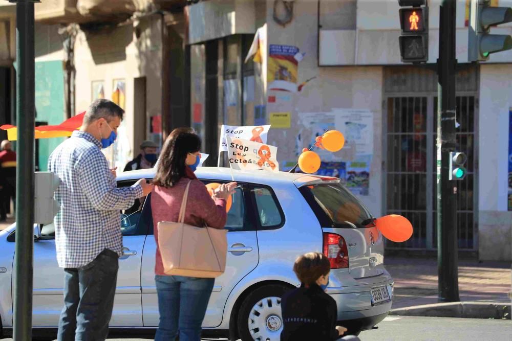 Protesta en Cartagena contra la Ley Celaá