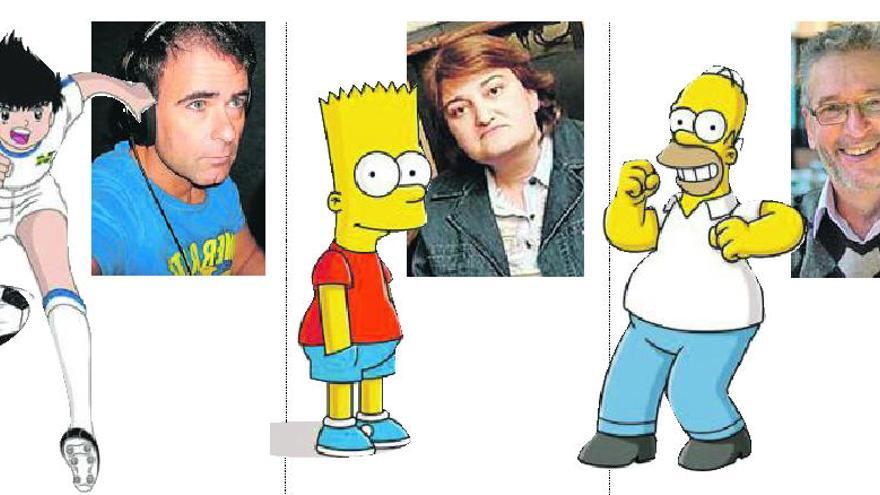 Bart, Oliver y Benji, con eco en Avilés