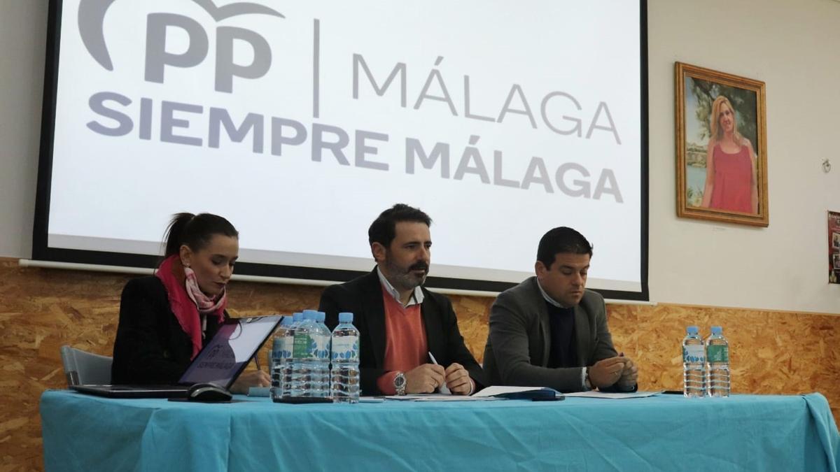 Segunda reunión del comité de campaña del PP de Málaga.