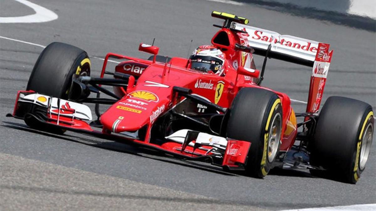 Raikkonen y Ferrari meten presión a Mercedes