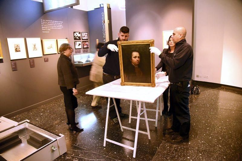 Presentación del primer autorretrato de Goya en su exposición con Buñuel en Madrid