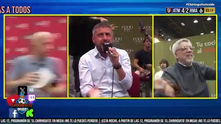 Julián Álvarez demostró ser un crack mundial en el derbi: Así reaccionó 'El Chiringuito' con el 4-2