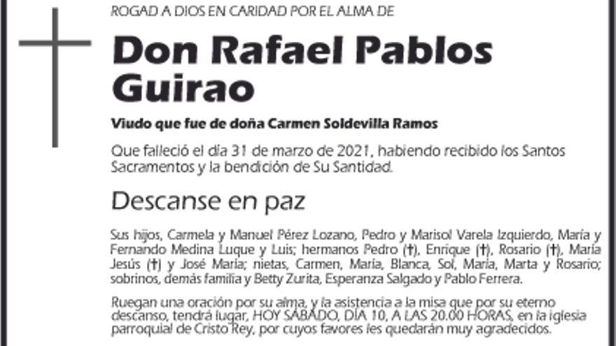 Rafael Pablos Guirao