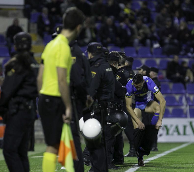 El derbi entre el Hércules y el Elche CF en imágenes