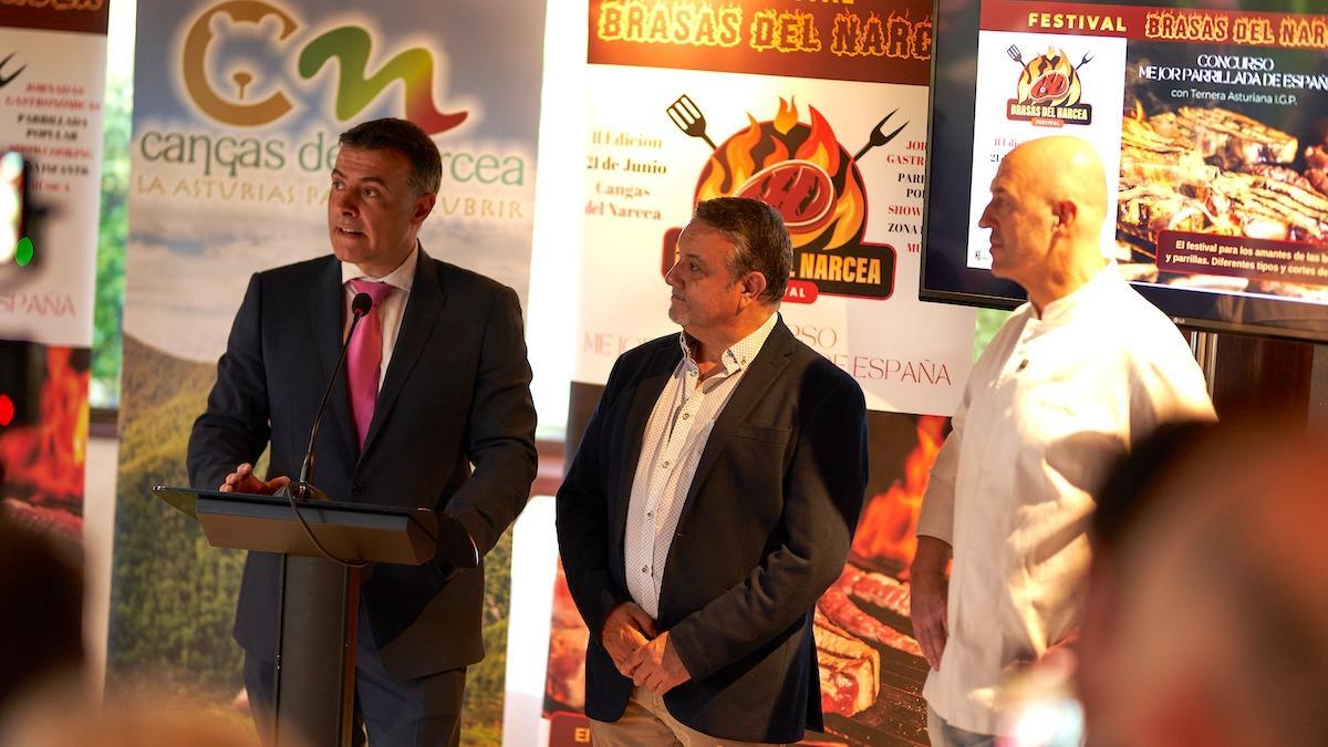 Fontaniella interviene en la presentación celebrada en Madrid.