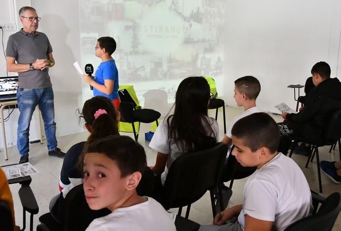 05/02/2020 CARRIZAL. INGENIO. Charla de estibadores en el CEIP Claudio de la Torre en Carrizal.   Fotógrafa: YAIZA SOCORRO.  | 05/02/2020 | Fotógrafo: Yaiza Socorro