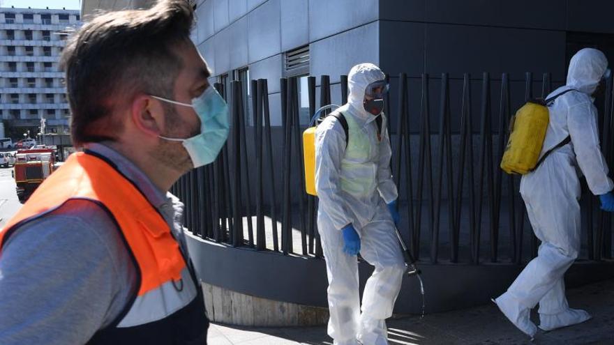 Casi 200 ingresados en el área sanitaria de A Coruña