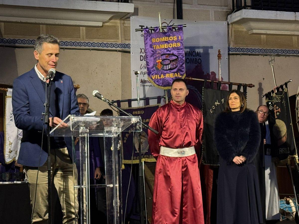 El diputado de Cultura, Alejandro Clausell, durante su intervención.