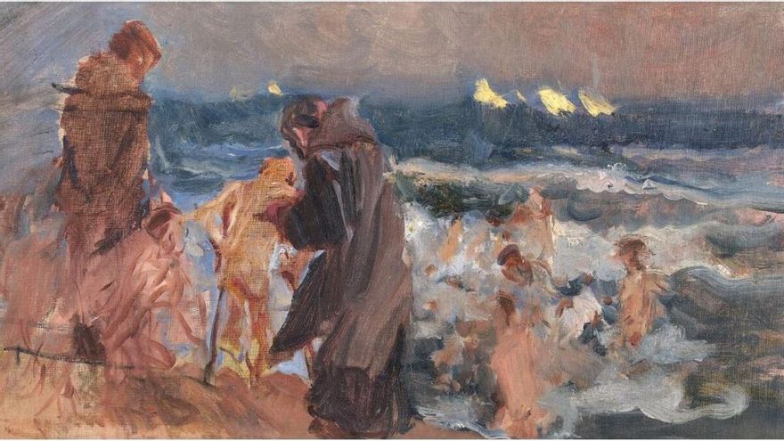 Subastan el boceto del cuadro que más hizo sufrir a Sorolla por 137.000 euros