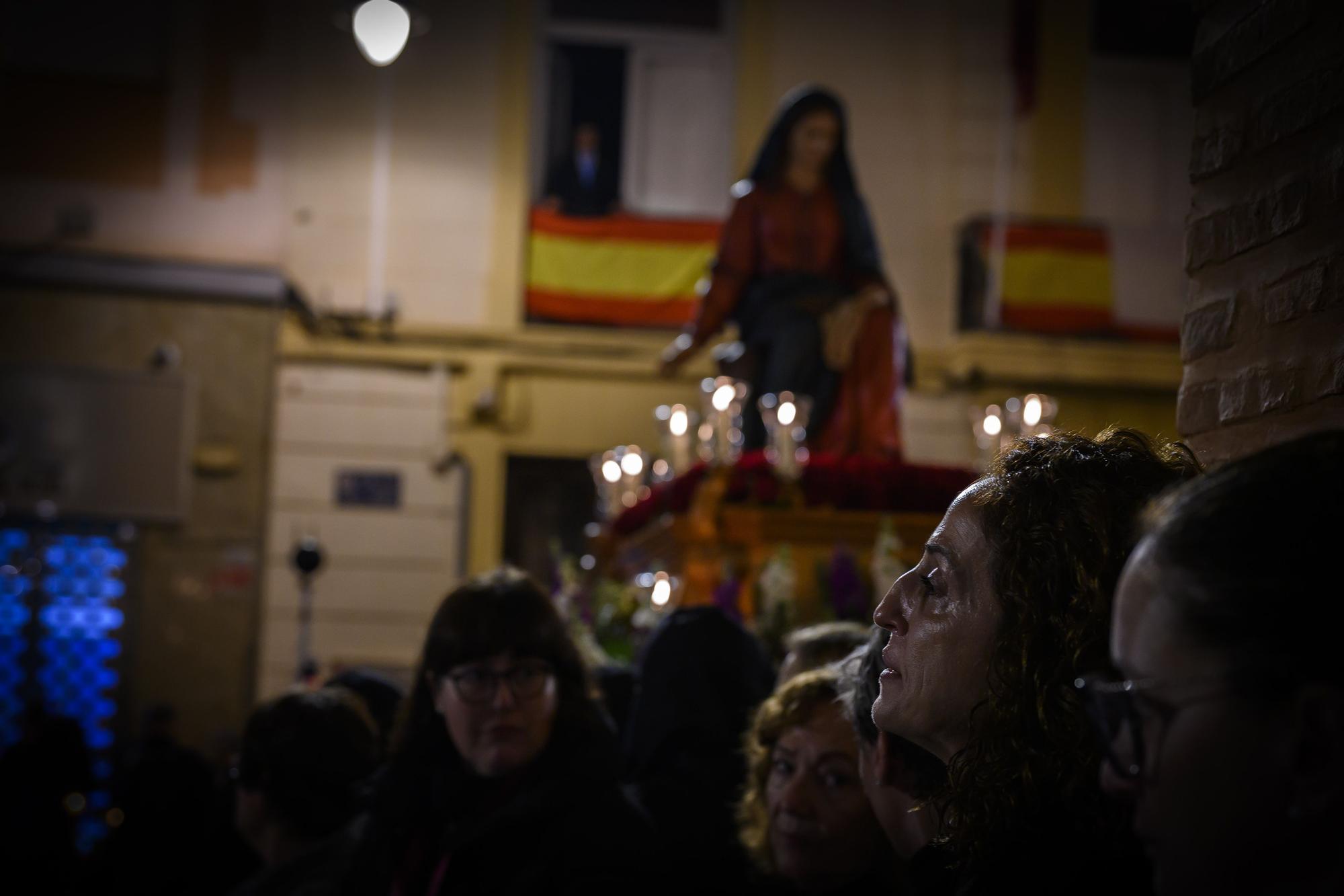 Viacrucis penitencial del Cristo del Socorro en Cartagena