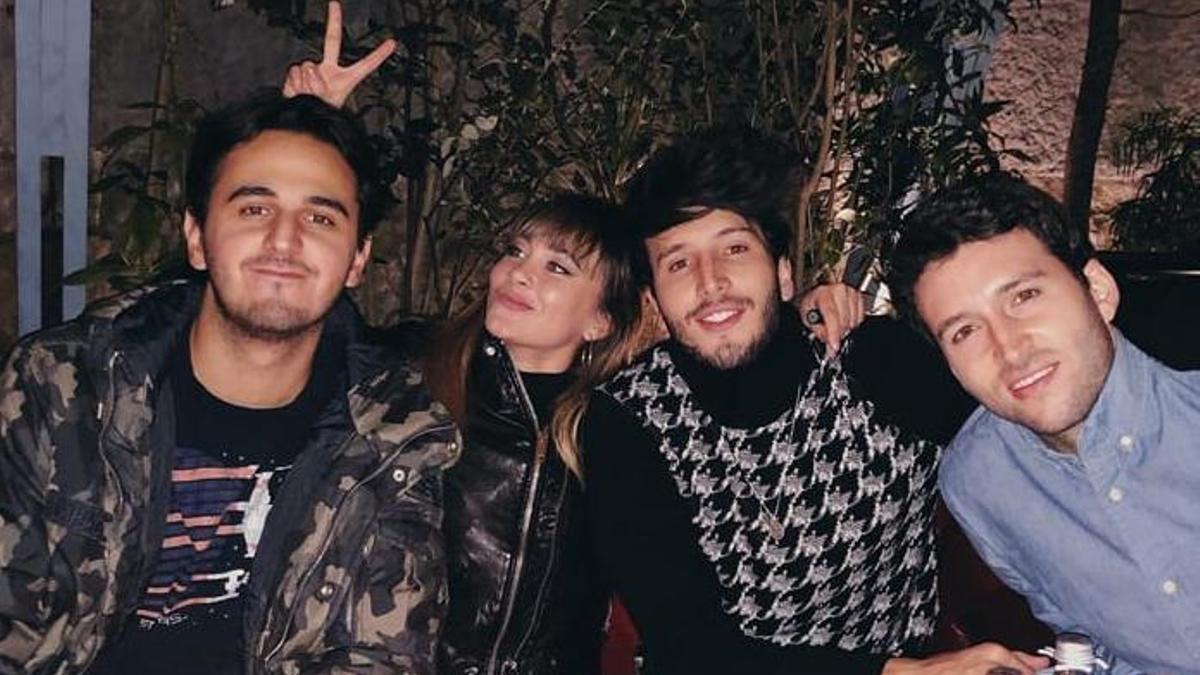 Aitana y Sebastian Yatra juntos