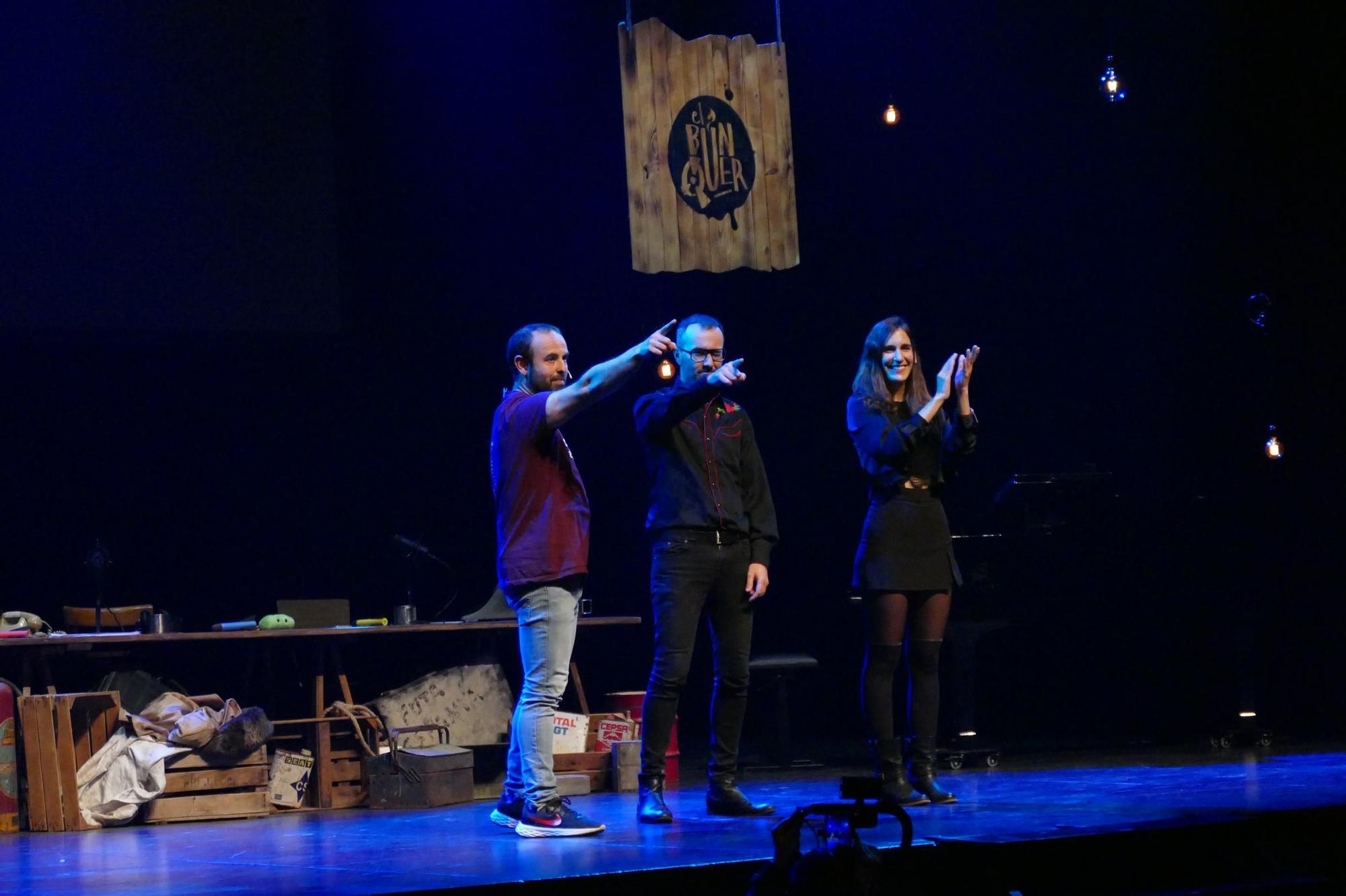 Les rialles entren al Búnquer del Teatre El Jardí de Figueres