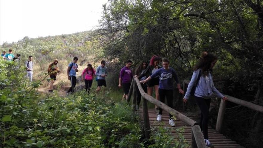 Los alumnos trujillanos practican francés fuera del entorno escolar