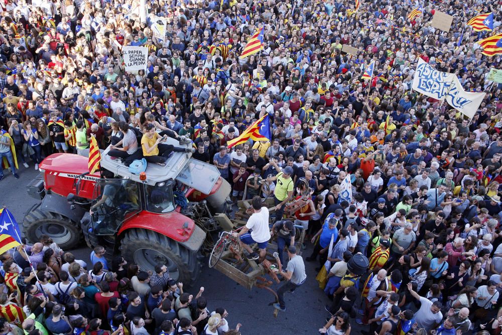 Manifestació a Girona.