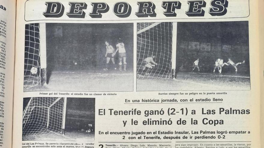 Un &#039;Tenerifito enorme&#039; en la Copa