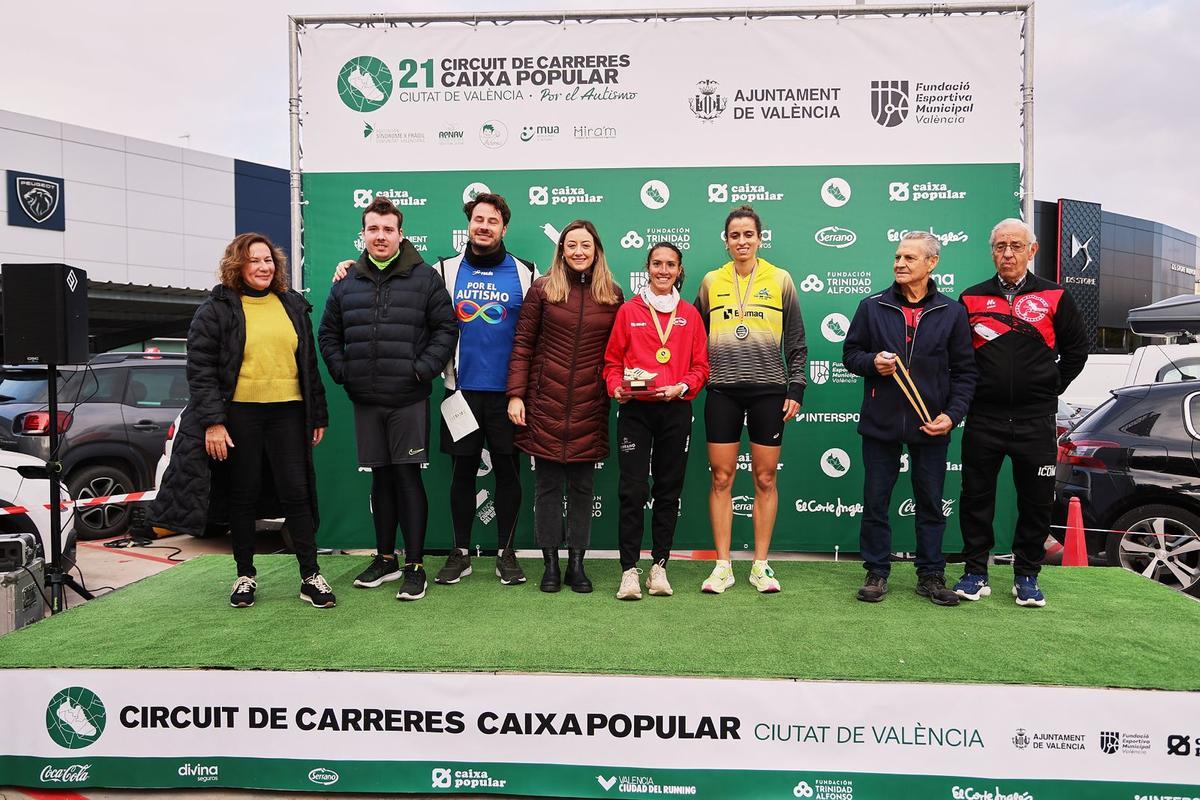 Momento de las medallas.