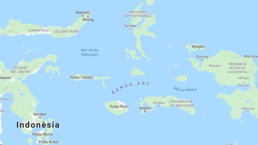 Alerta de tsunami a Indonèsia després d&#039;un terratrèmol de magnitud 7,4 davant de les illes Moluques