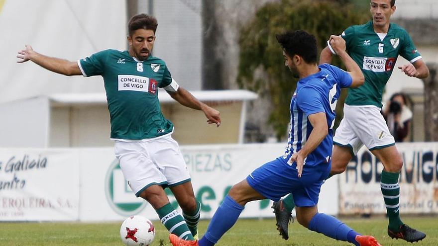 Antón de Vicente, durante un partido de este año.