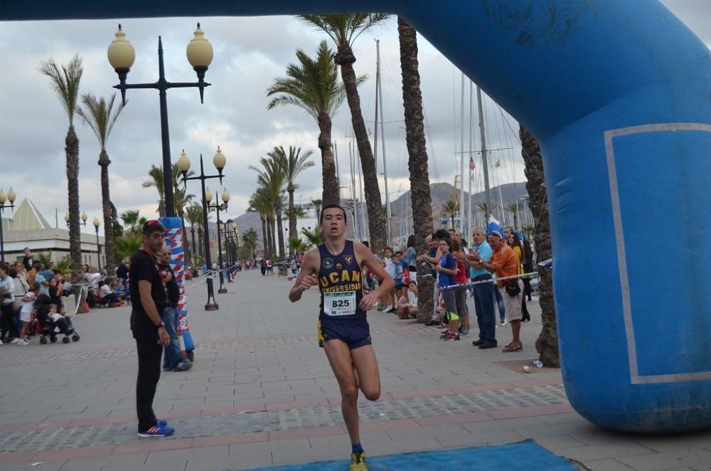 La Carrera Puerto de Cartagena encumbra a Franco y Del Solar