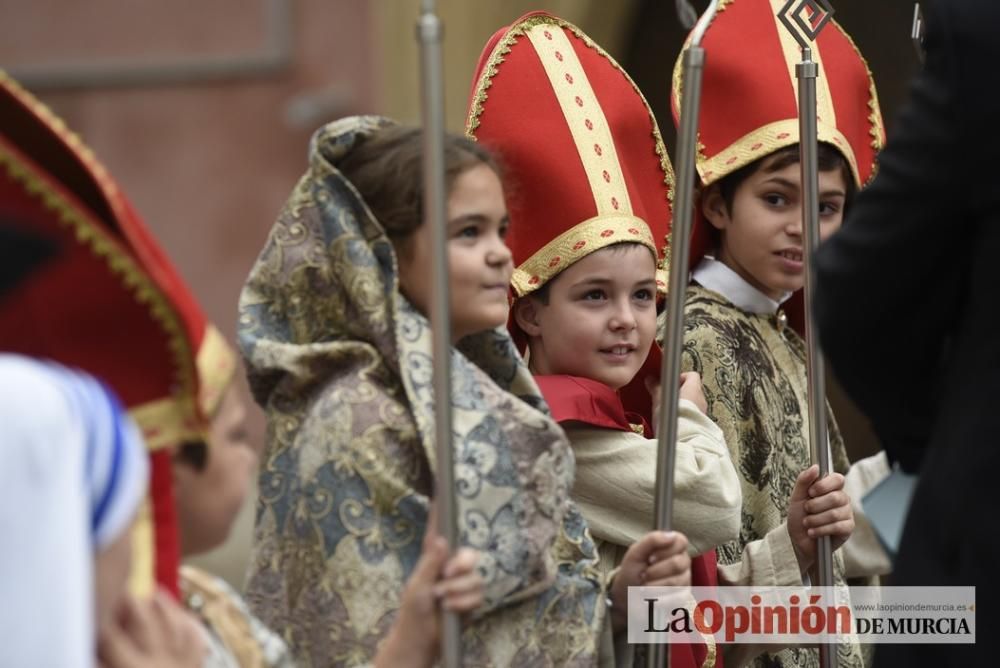 Fiesta de la Luz en la plaza Belluga de Murcia