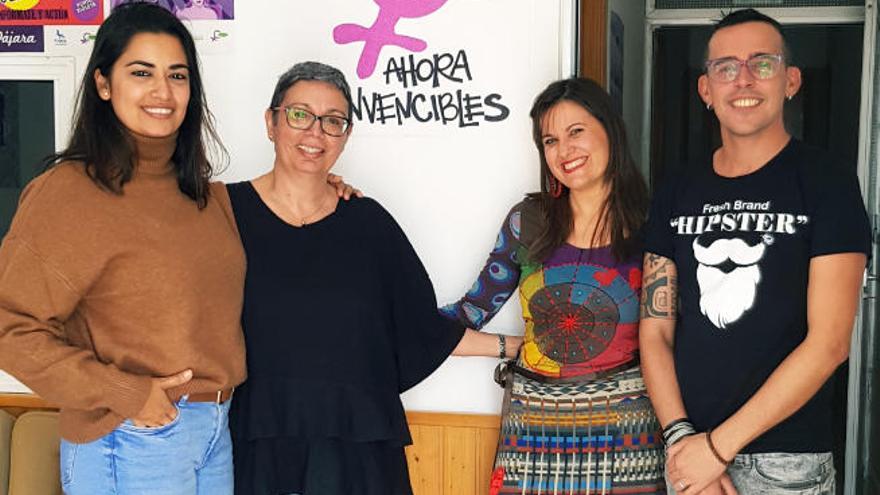 El equipo insular del Centro de Apoyo a la Mujer de Arena y Laurisilva.