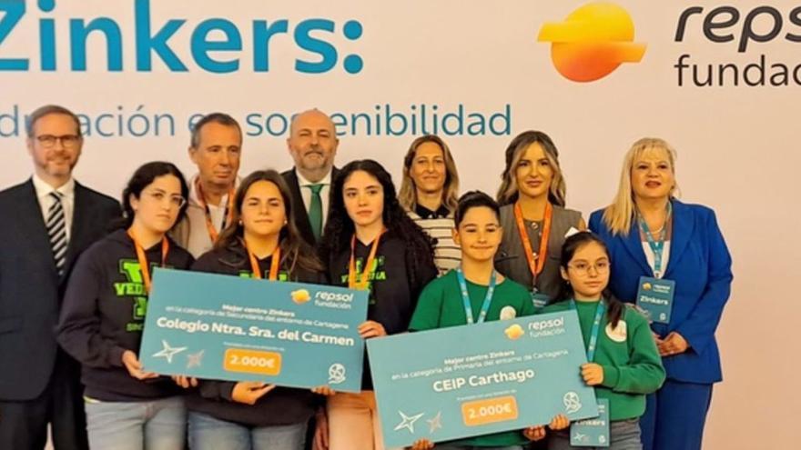 Premio a centros de Cartagena y La Unión por su sostenibilidad | CARM