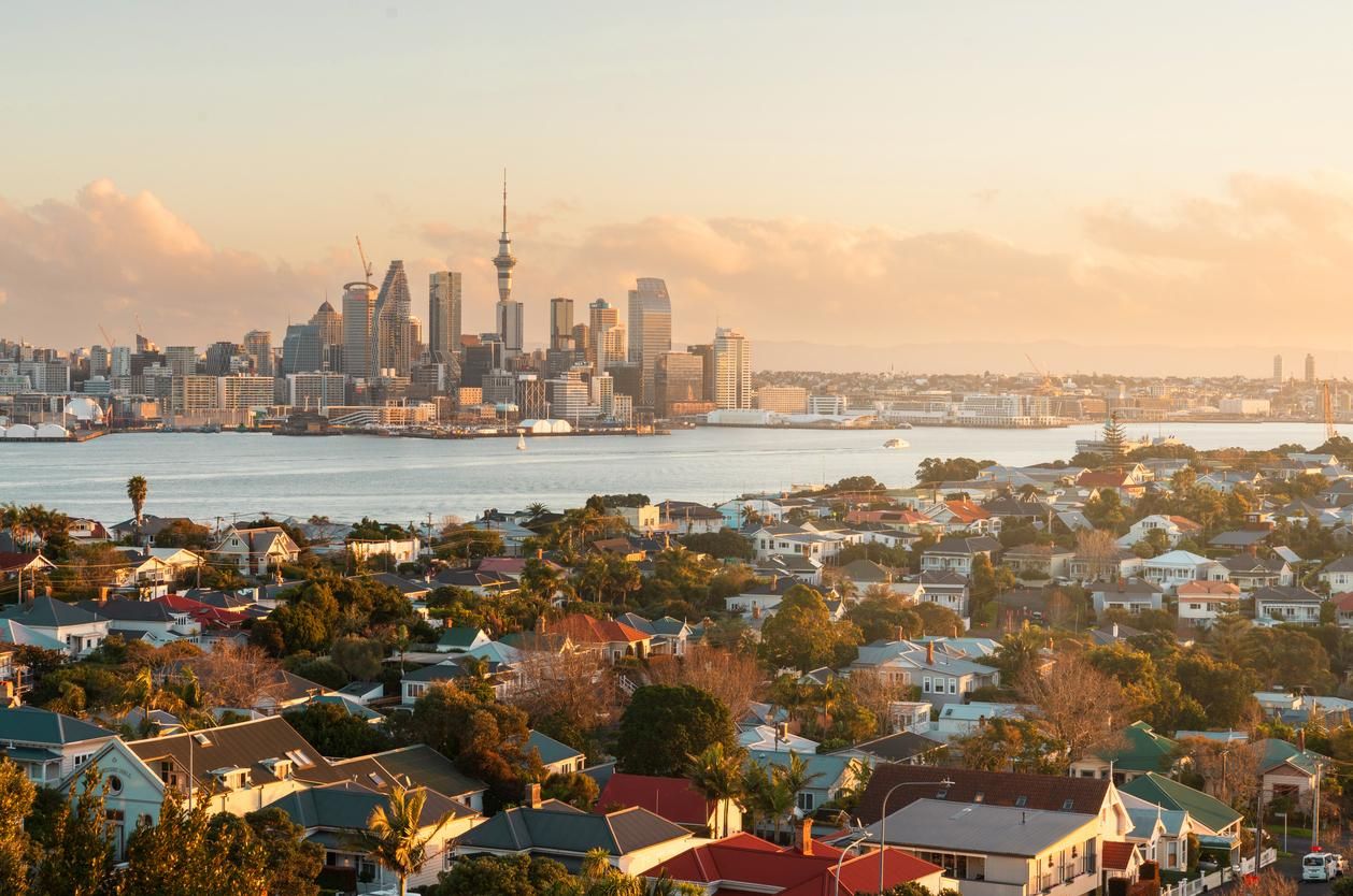 Vista de Auckland, la ciudad más poblada de Nueva Zelanda
