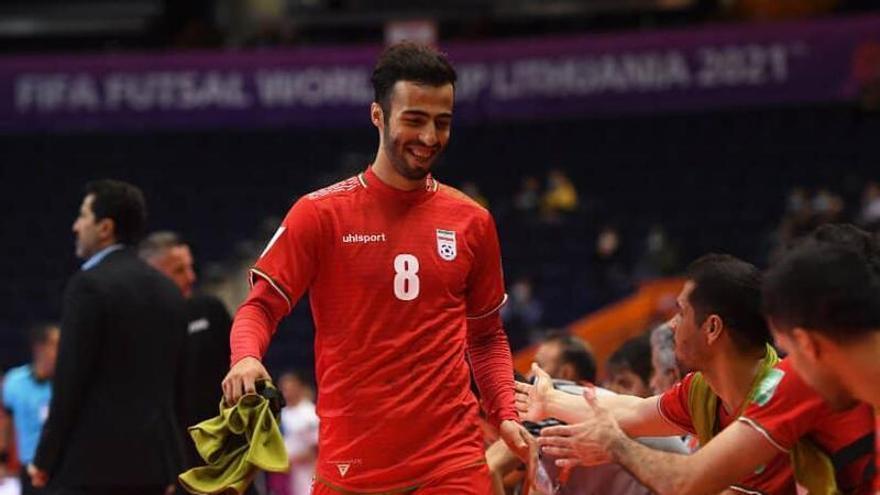 Moslem, con la selección de Irán.