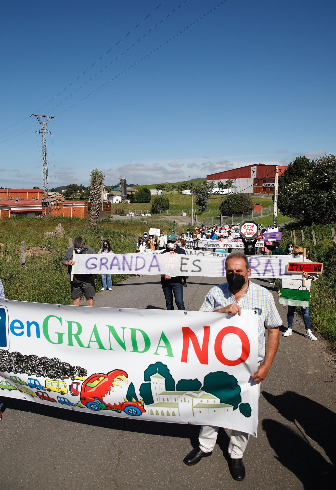 Granda retoma sus movilizaciones contra la ITV