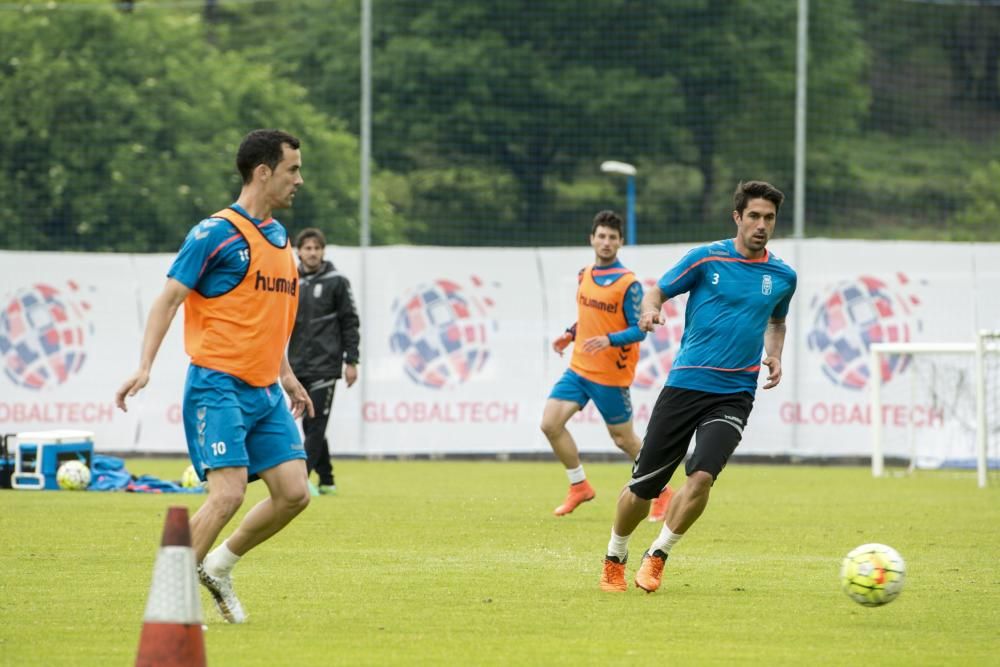 Entrenamiento del Real Oviedo