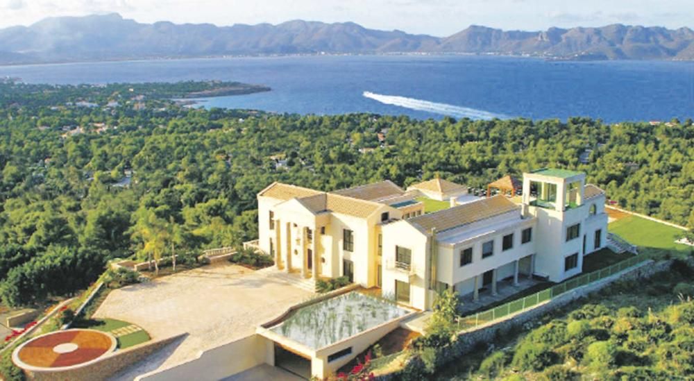 Cuatro de las diez casas más caras están en Mallorca. 1 Esta mansión en Alcúdia se vende por 57,5 millones.