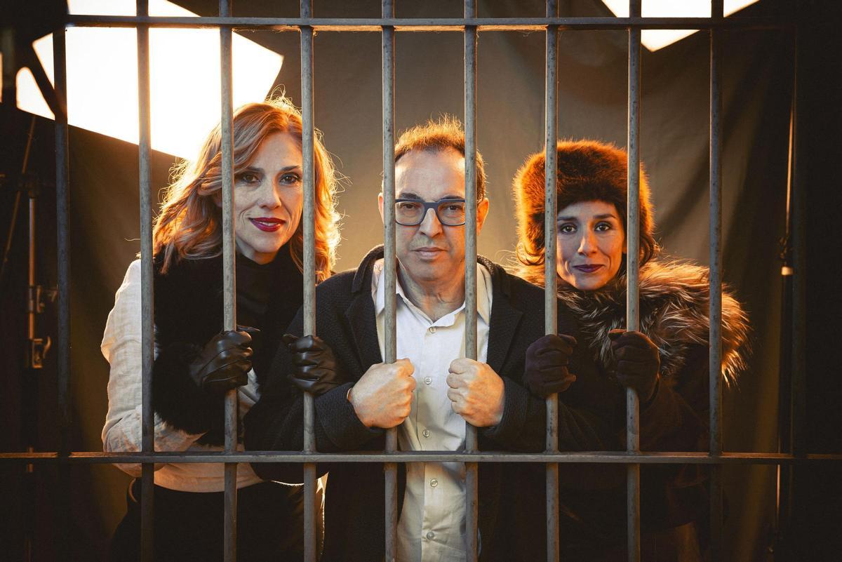 Gemma Deusedas, Sergi Belbel y Anna Carreño.