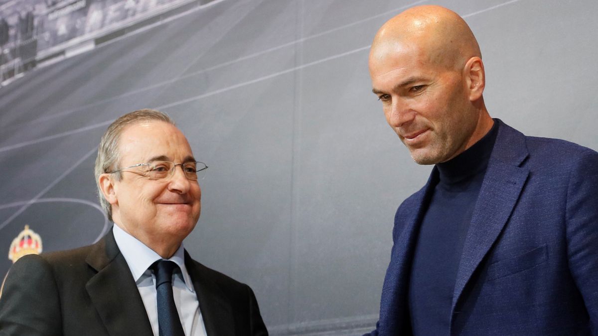 Florentino Pérez y Zidane han vuelto a separar sus caminos