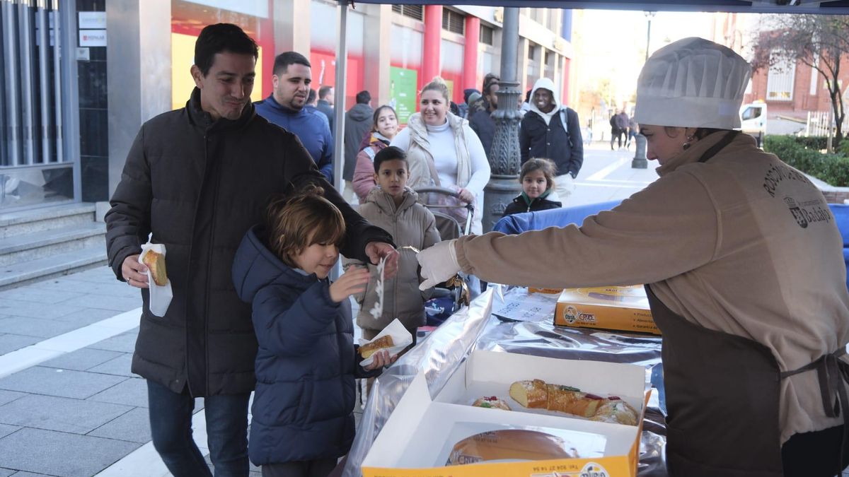 Al rico Roscón de Reyes en Badajoz sin guardar cola