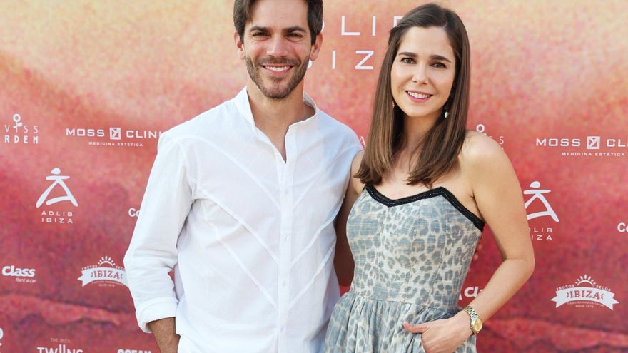 Natalia Sánchez y Marc Clotet asisten a la pasarela Adlib Moda Ibiza 2025 a 07 de Junio de 2025 en Ibiza (España).