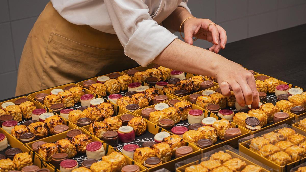 La colección de 'panellets' de L'Atelier.