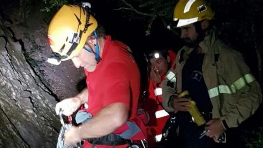 Rescat de dos escaladors a Montserrat